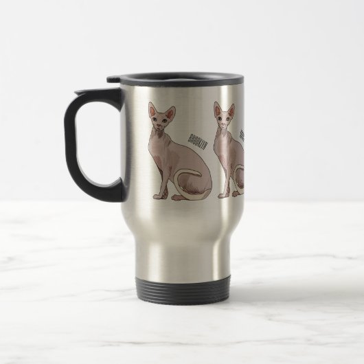 Mug De Voyage Sphynx cat (Gauche)