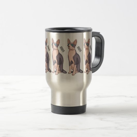 Mug De Voyage Sphynx cat (Devant droit)