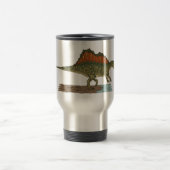 Mug De Voyage Spinosaure de Dinosaure Crétacé (Centre)
