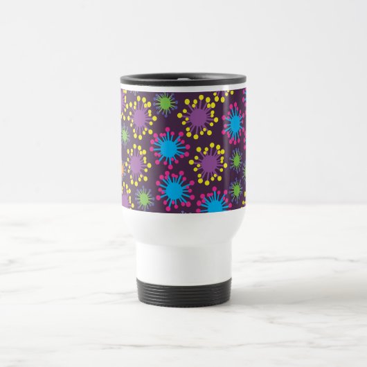 Mug De Voyage Spores de bactéries (Centre)