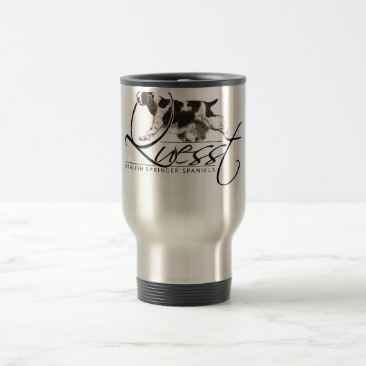 Mug De Voyage Springer spaniel Logowear de Quesst (Centre)