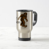 Mug De Voyage Squatchin allé (Devant droit)
