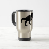 Mug De Voyage Squatchin allé avec T-rex (Devant gauche)