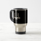 Mug De Voyage Squelette Conception manuelle (Devant gauche)