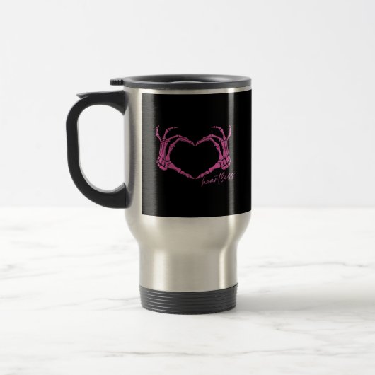 Mug De Voyage Squelette insensible mains Classique (Gauche)