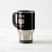 Mug De Voyage Squelette Mains Graphisme Coeur Pour Classique (Devant gauche)