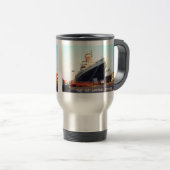 Mug De Voyage SS États-Unis Ocean Liner  (Devant droit)