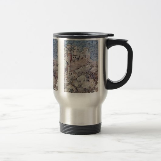 Mug De Voyage St Francis donne son manteau (Droit)