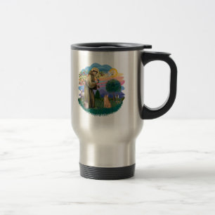 Mug De Voyage St Francis (ff) - Chat tigré orange