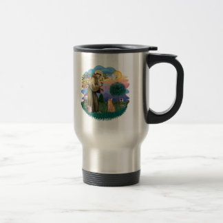 Mug De Voyage St Francis (ff) - Chat tigré orange