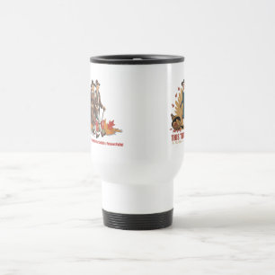 Mug De Voyage Stabilité vintage de Thanksgiving - Soyez reconnai