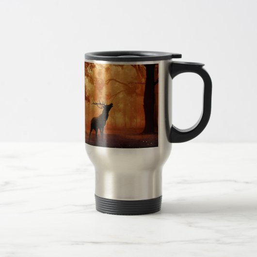 Mug De Voyage Stade au coucher du soleil (Droit)