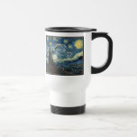 Mug De Voyage Starry Night by Vincent Van Gogh<br><div class="desc">Starry Night by Vincent Van Gogh</div>