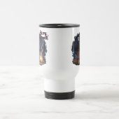 Mug De Voyage Starry Warmth - Lumberjack Anime Boy by Campfire (Centre)