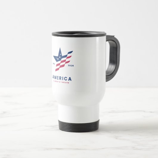 Mug De Voyage Stars and Stripes (Devant droit)