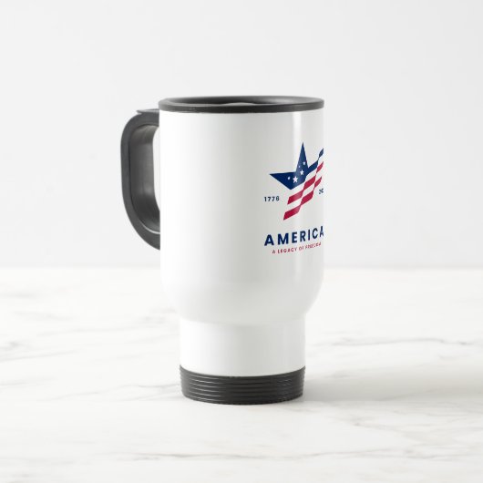 Mug De Voyage Stars and Stripes (Devant gauche)