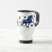 Mug De Voyage Stary Night Charismatic Tolting cheval islandais (Devant droit)