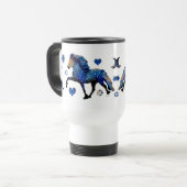 Mug De Voyage Stary Night Charismatic Tolting cheval islandais (Devant gauche)