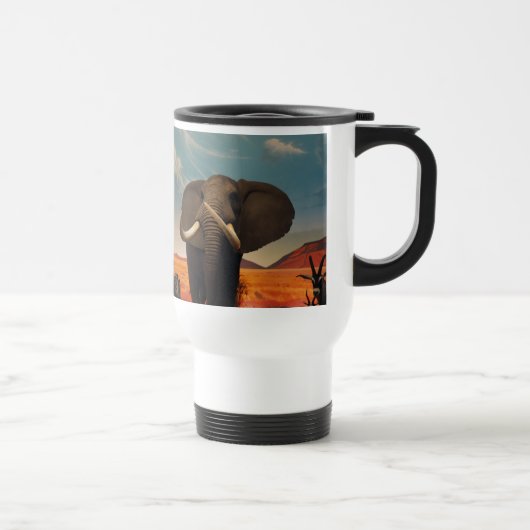 Mug De Voyage Stature majestueuse (Droite)