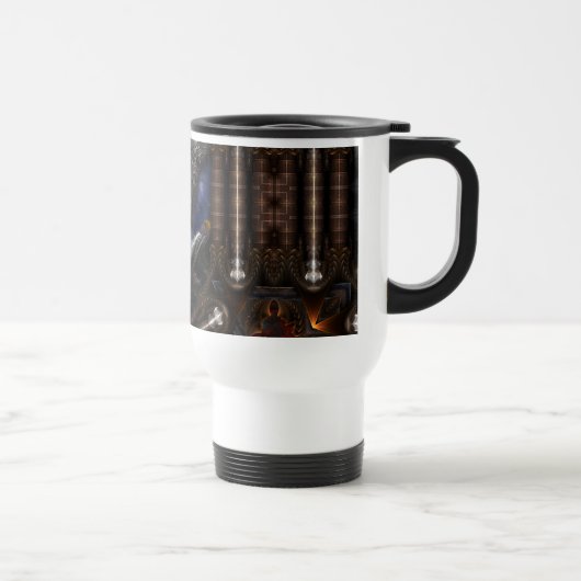 Mug De Voyage Steampunk Visions (Droite)