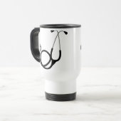 Mug De Voyage Stéthoscope (Devant gauche)