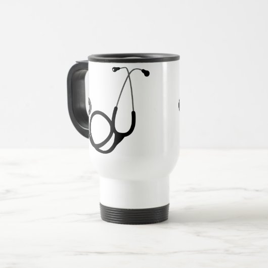 Mug De Voyage Stéthoscope (Devant gauche)
