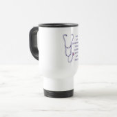 Mug De Voyage Stéthoscope infirmière exceptionnelle (Devant gauche)