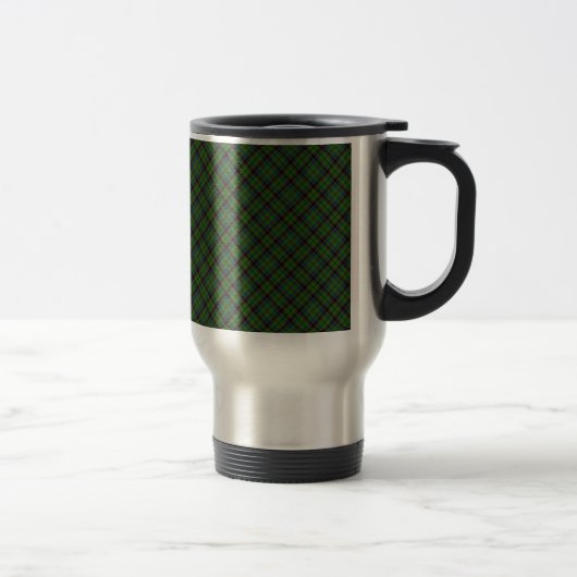Mug De Voyage Stevenson Clan Tartan Conçu Impression (Droit)