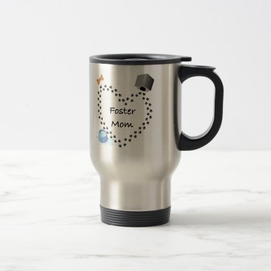 Mug De Voyage Stimulez la maman (de chien) (Droit)