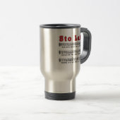 Mug De Voyage Sto Lat ! Chanson (Devant droit)