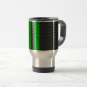 Mug De Voyage Stripes de Green Carbon (Devant droit)