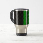 Mug De Voyage Stripes de Green Carbon (Devant gauche)