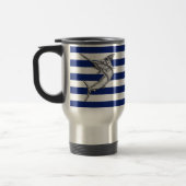 Mug De Voyage Style de chrome d'espadons de Marlin sur les (Gauche)