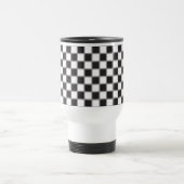 Mug De Voyage Style du tableau d'échecs (Centre)
