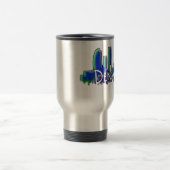 Mug De Voyage Style graffiti Denver skyline (Centre)