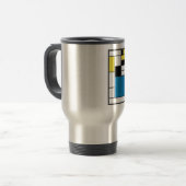 Mug De Voyage Style mondrien (Devant gauche)