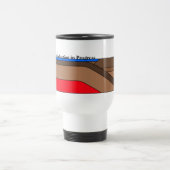 Mug De Voyage Subduction de caféine en cours (Centre)