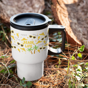 Mug De Voyage Sublimation de la vie de plage