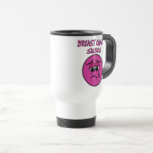 Mug De Voyage SUCKS...Cancer du sein (Devant droit)