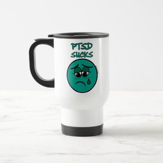 MUG DE VOYAGE SUCKS...PTSD (Gauche)