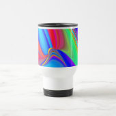 Mug De Voyage Summerfeel, Rainbowart 3D Abstrait (Centre)