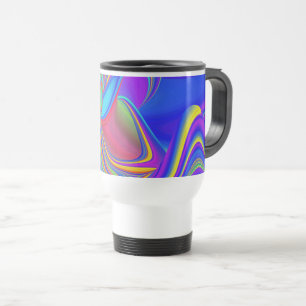 Mug De Voyage Summerfeel, Rainbowart 3D Abstrait