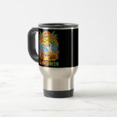 Mug De Voyage Summerween Skeleton Ghost Beach Halloween Fu (Devant gauche)