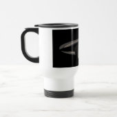 Mug De Voyage Sunlit Saturn Gas géant Planet par Cassini (Gauche)