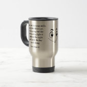 Mug De Voyage Sunny Smile Poème Inspirationnel F. Scott Fitzgera (Devant gauche)