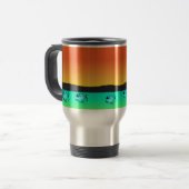 Mug De Voyage Sunset de l'île (Devant gauche)