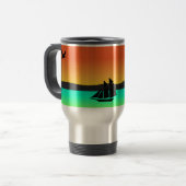 Mug De Voyage Sunset de l'île (Devant gauche)