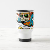 Mug De Voyage Super Chat Volant avec Poisson (Centre)