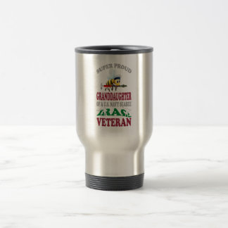 Mug De Voyage Super Fier Petite-fille d'un marin de la marine am