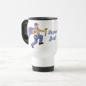 Mug De Voyage Super Hero Papa (Devant gauche)